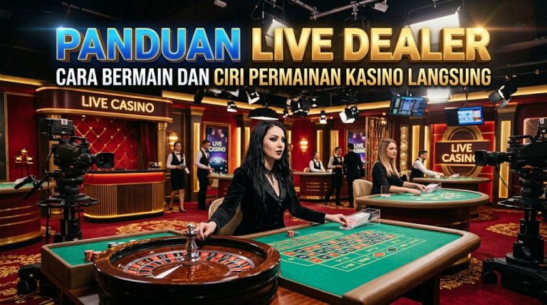 Panduan Live Dealer: Cara Bermain dan Ciri Permainan Kasino Langsung